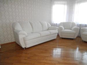 Обтяжка диванов новым материалом в Казани